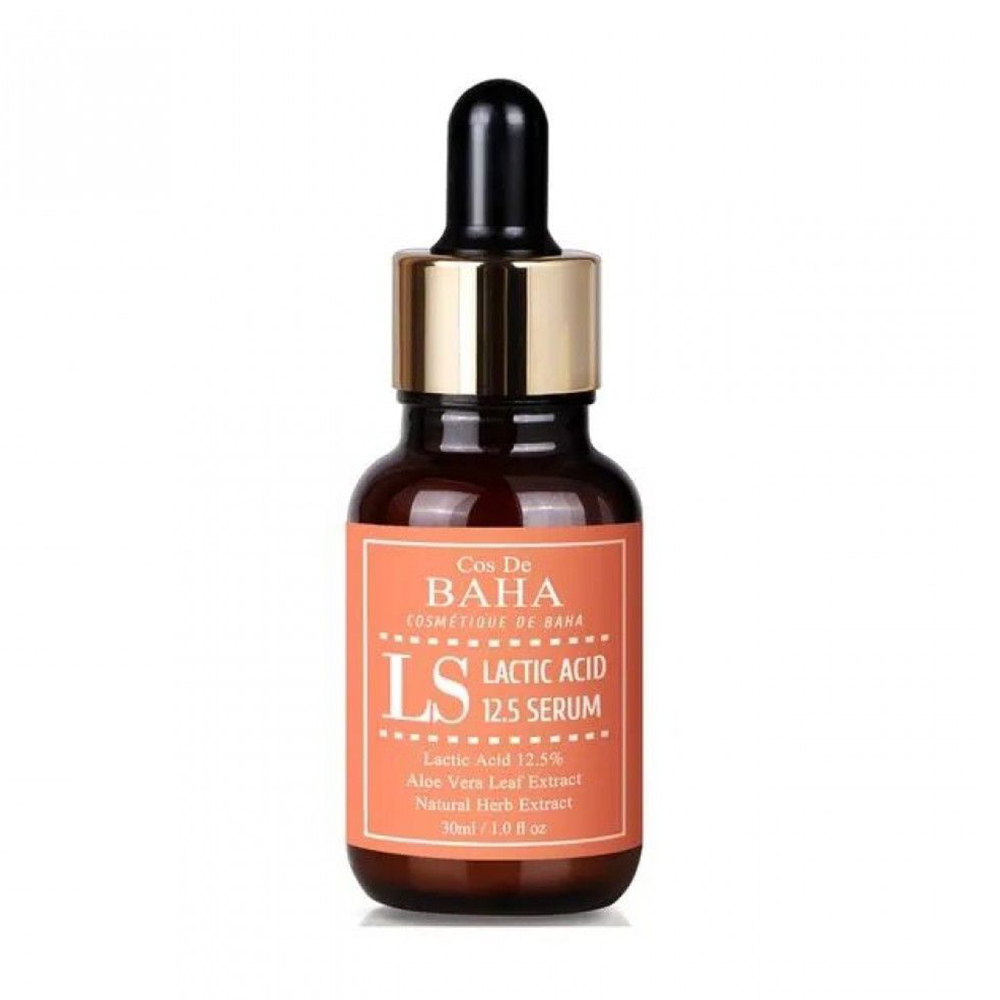Уцінка! Сироватка для обличчя Cos De Baha Lactic Acid Serum з молочною кислотою, 30 мл