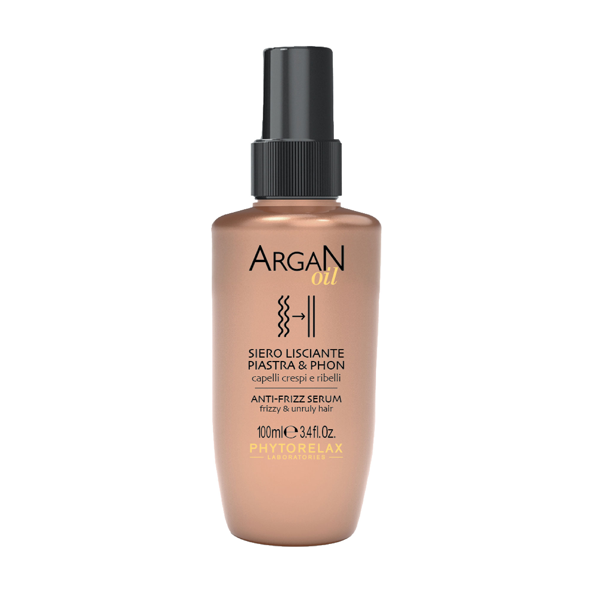 Уцінка! Сироватка Phytorelax Laboratories Argan Anti-Frizz Serum для розгладження волосся, 100 мл